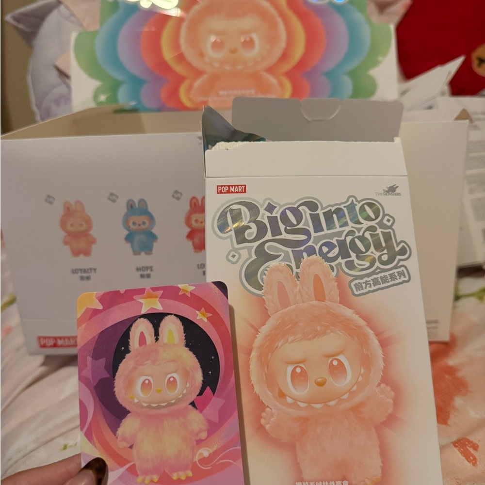 Pop Mart Biginto Energy Bunny Figure